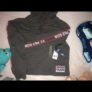 US Polo Assn Crop Sweatshirt